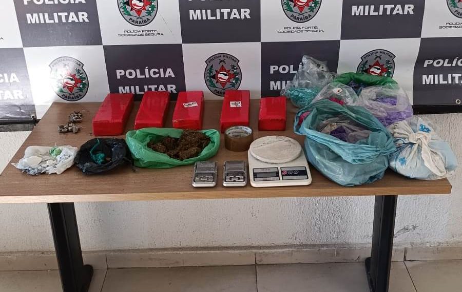 Polícia Militar apreende cerca de cinco quilos de drogas em rodovia estadual PB008, em João Pessoa