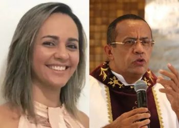 Juiz autoriza retirada temporária da tornozeleira eletrônica de Padre Egídio e Jannyne Dantas