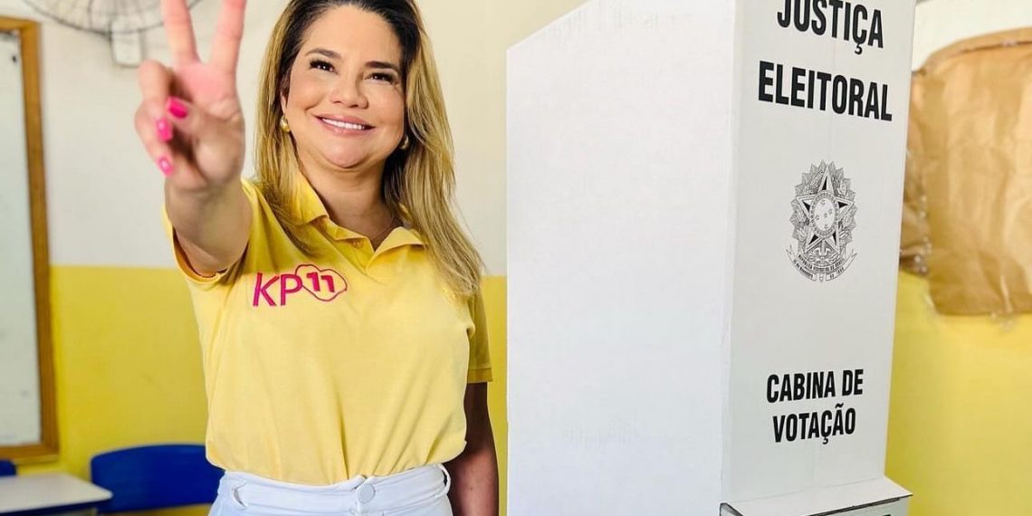 Karla Pimentel é reeleita prefeita de Conde com 65,62% dos votos e se torna primeira mulher a se reeleger no município
