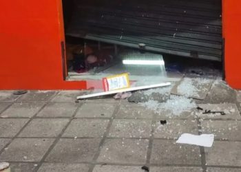 Criminosos arrombam loja em Mangabeira e furtam produtos