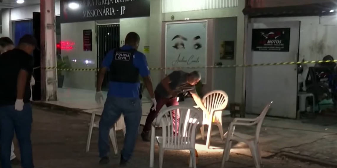 Ataque a tiros deixa deixa dois mortos e cinco pessoas feridas em João Pessoa