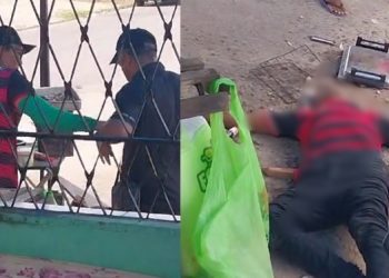 Após crime gravado em vídeo, suspeito de esfaquear e matar homem na feira de Oitizeiro se entrega