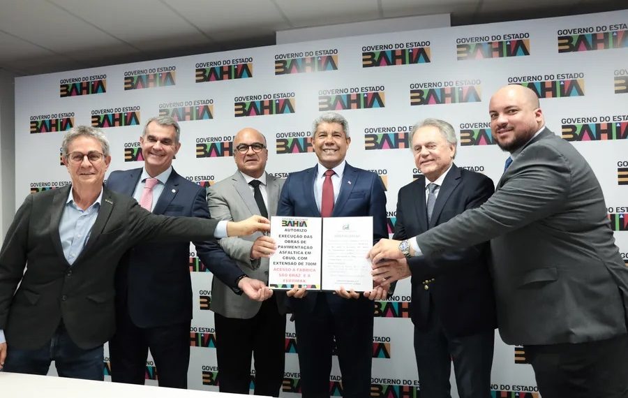 Governo da Bahia garante infraestrutura para nova fábrica da São Braz