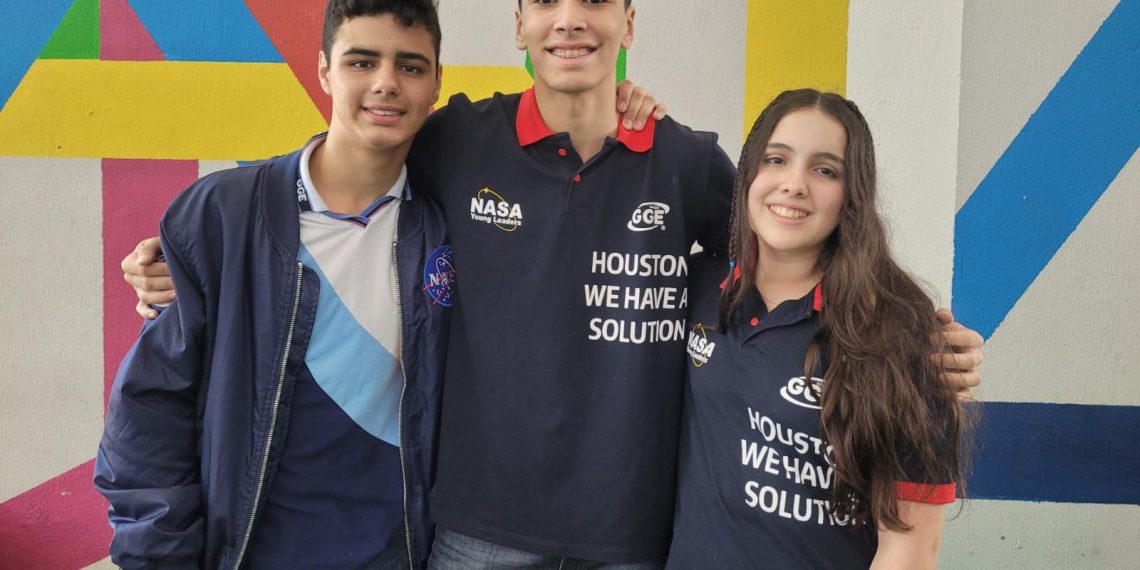 Estudantes do Colégio GGE de João Pessoa conquistam premiação inédita em competição internacional na NASA