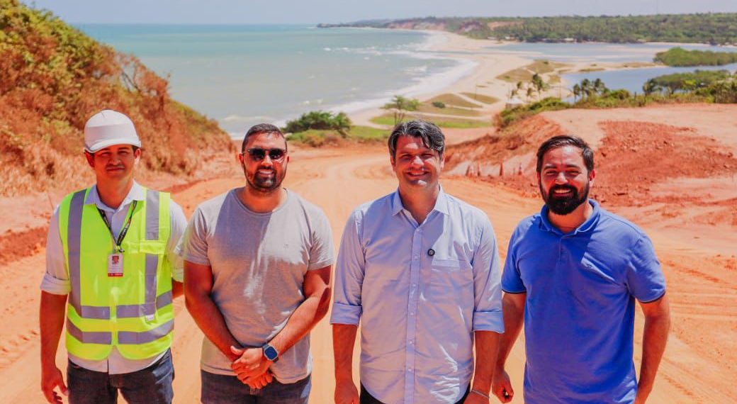 Leo Bezerra visita obras da Orla Sul e ressalta avanços para proporcionar lazer, acessibilidade e qualidade de vida