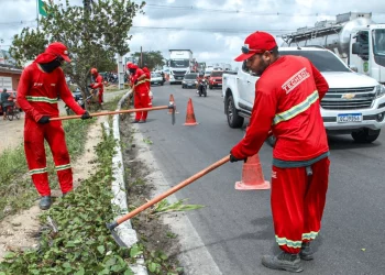 Emlur inicia semana com execução de serviços de zeladoria em dez bairros