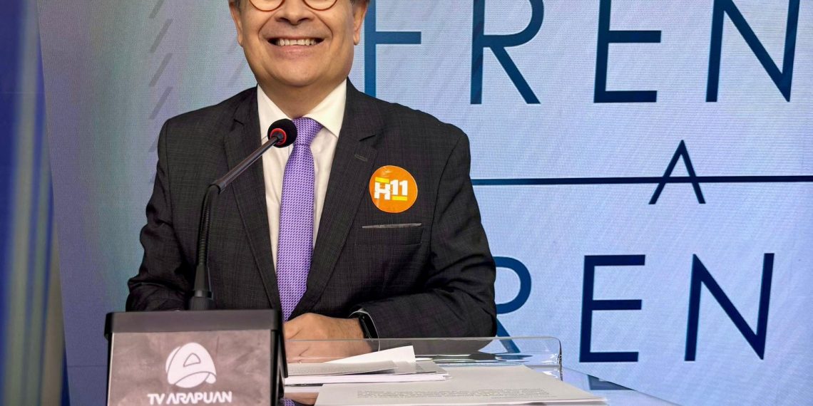 Harrison apresenta propostas e sai vitorioso no debate da TV Arapuan