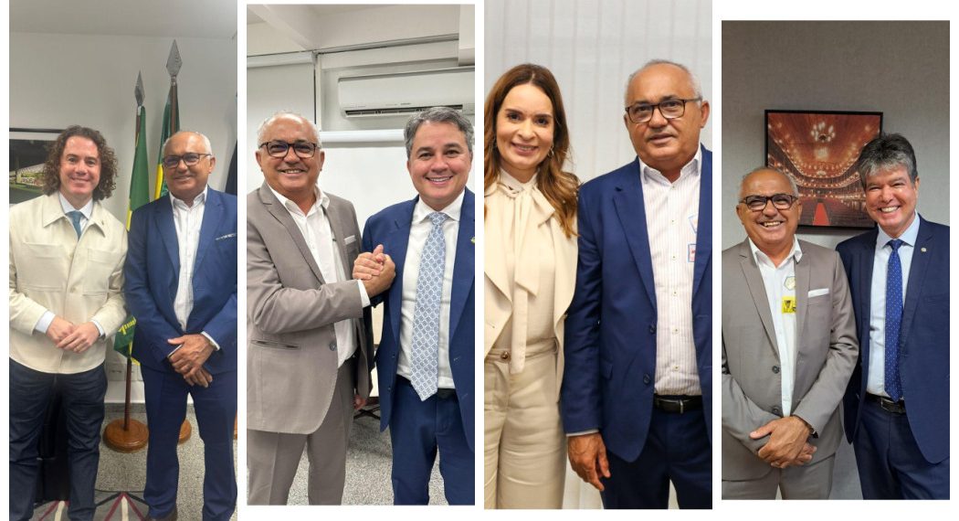 Em Brasília, Ba Barros busca recursos para investimentos em Pedras de Fogo