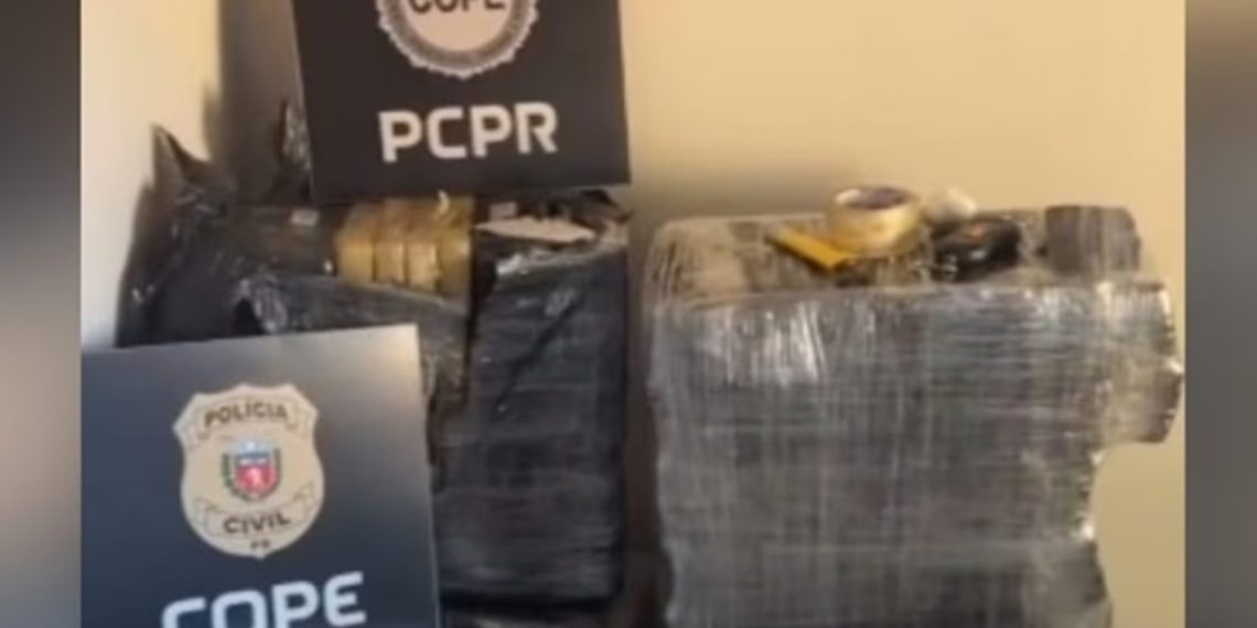 275 kg de drogas são apreendidas em operação conjunta