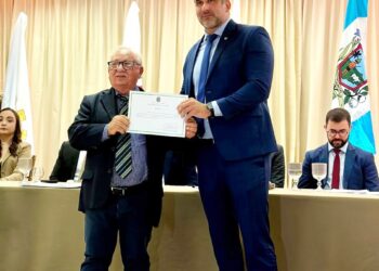 Neto Pinto, vereador reeleito para o 11º mandato consecutivo em Santana dos Garrotes é diplomado e vai completar 46 anos no cargo