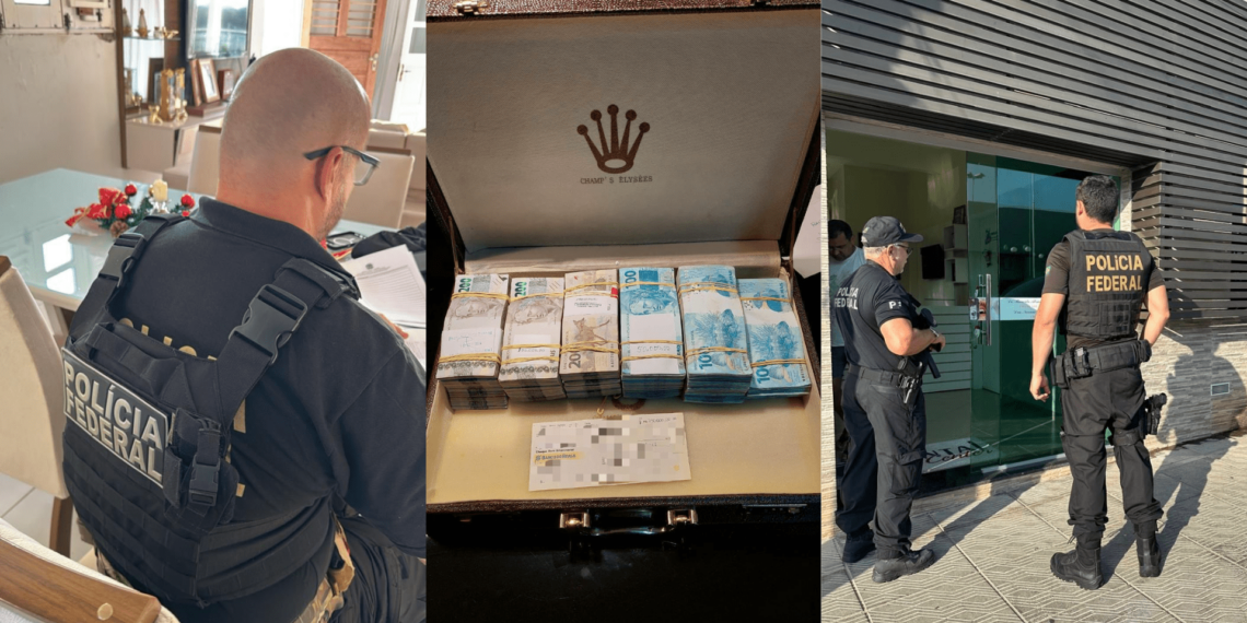 Polícia Federal apreende maleta com dinheiro durante operação contra a compra de votos na PB