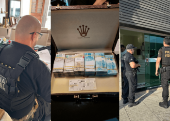 Polícia Federal apreende maleta com dinheiro durante operação contra a compra de votos na PB