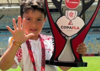 Pessoense é campeão pela escolinha do Flamengo no Maracanã