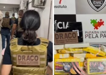 Polícia Civil e Gaeco apreendem R$ 1,5 milhão em drogas no Sertão da Paraíba