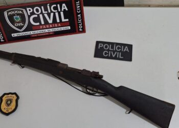 Suspeito de homicídio é preso e fuzil do exército apreendido em Mulungu