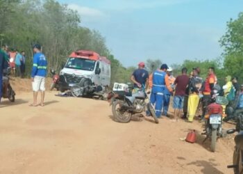 Acidente entre motos deixa um morto e três feridos em Cachoeira dos Índios