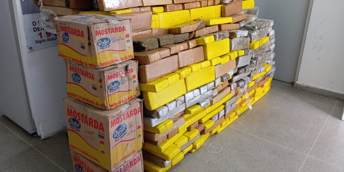 Operação policial apreende quase 280 kg de drogas na Paraíba