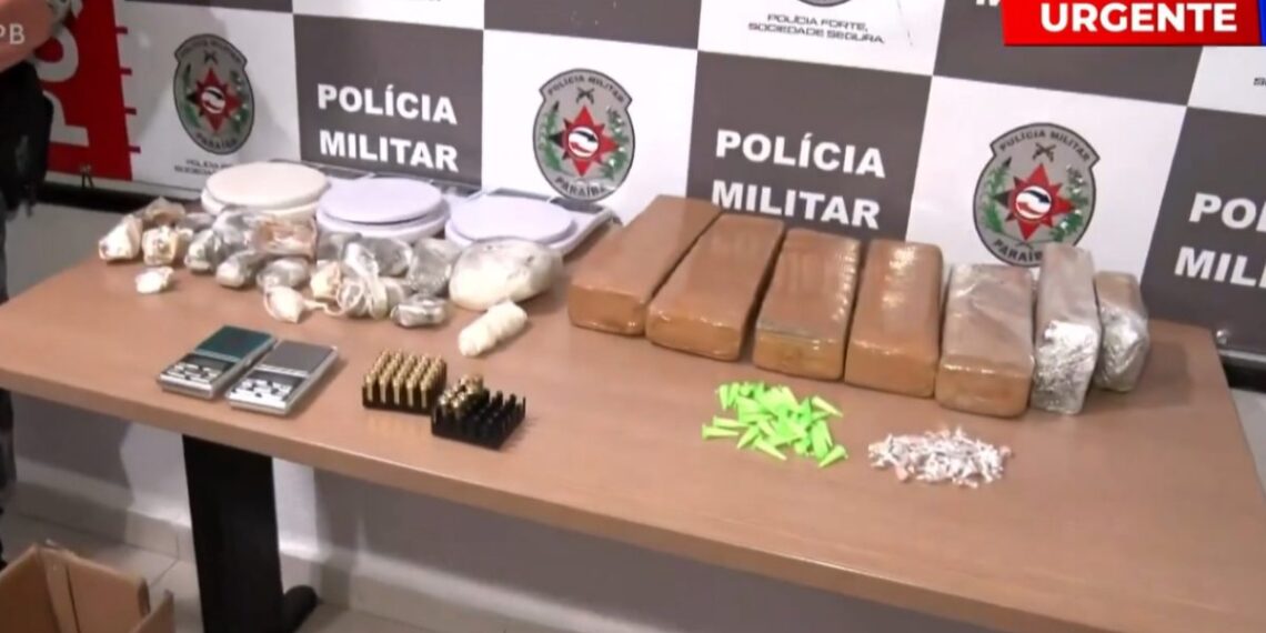 Polícia Militar apreende drogas no bairro Cristo Redentor em João Pessoa