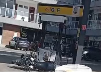 Frentista é assassinado a tiros enquanto atendia cliente no Portal do Sol