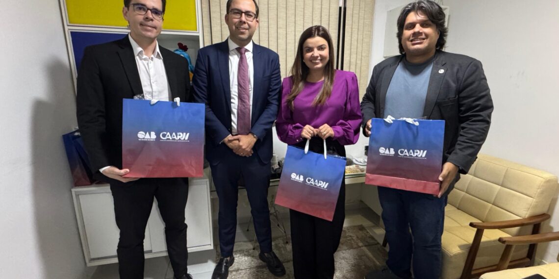 TROCA DE EXPERIÊNCIAS: Diretores da CAA-PB e ex-presidente da Caixa do RN debatem ações prol da advocacia paraibana