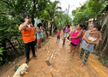 João Pessoa registra quase 200 mm de chuvas em 72 Horas e segue com alerta laranja em vigor