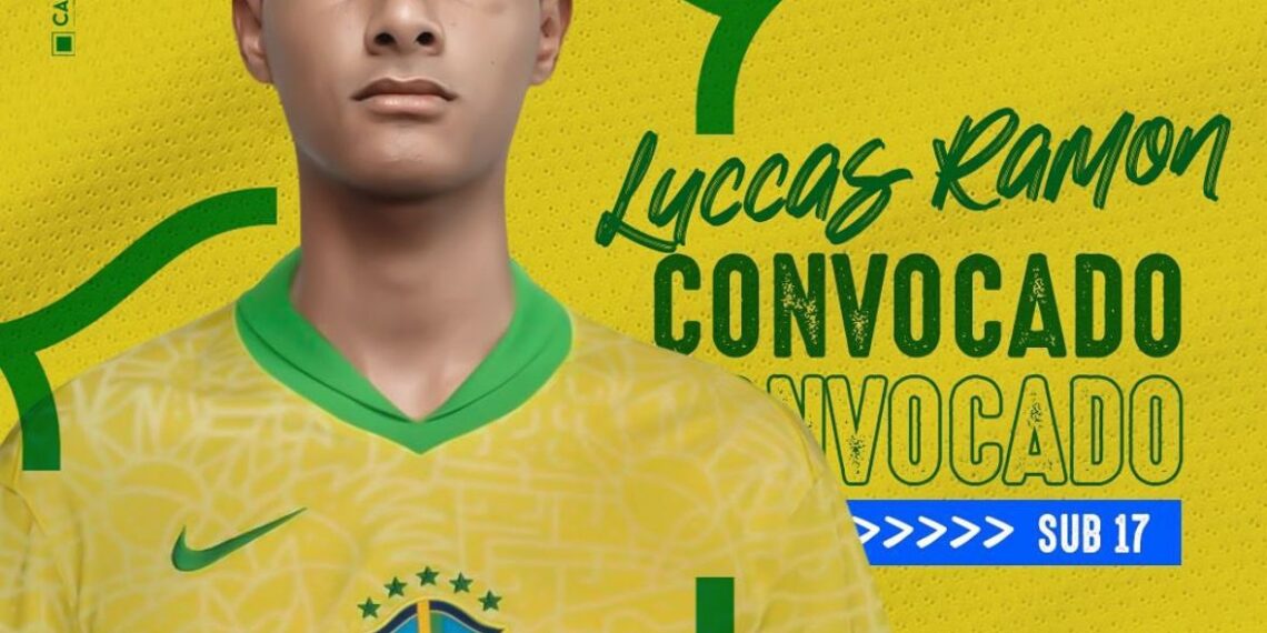Atleta de Pedras de Fogo é convocado para a Seleção Brasileira de Futebol