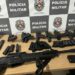 Grupo que ameaçava moradores na Grande João Pessoa é preso com arsenal e munições