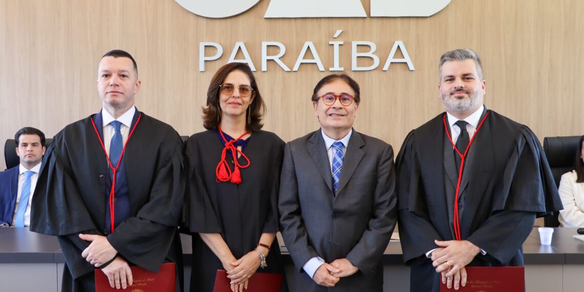 OAB-PB empossa Diretoria e conselheiros do Tribunal de Ética e Disciplina