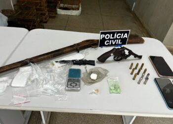 Polícia deflagra operação e prende suspeitos de tráfico e de posse ilegal de armas de fogo na PB