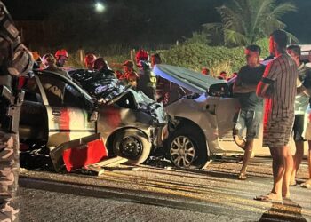 Caminhoneiro morre em grave colisão frontal no contorno de São Gonçalo, em Sousa