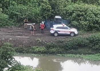 Polícia Militar desarticula desmanche de carro em área de mata na Capital