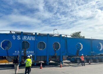 DER assume responsabilidade pela continuação do transporte de transformador eólico