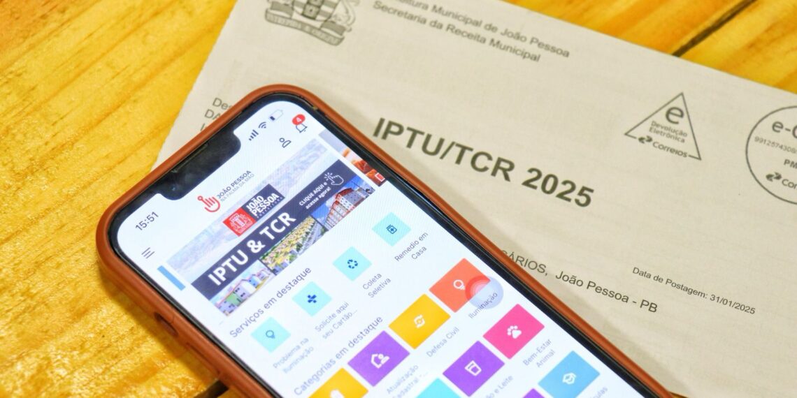 Prefeitura de João Pessoa prorroga prazo para pagamento do IPTU e TCR com descontos em cota única