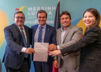 Mersinho Lucena reforça apoio aos municípios paraibanos durante a Marcha dos Prefeitos em Brasília