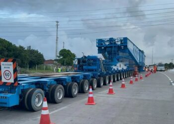 Segunda etapa da escolta do transformador de energia eólica acontece nesta quinta-feira na PB