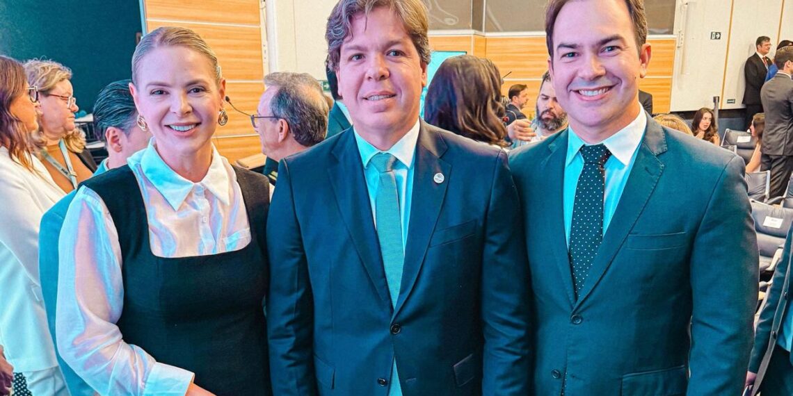 Pré-candidado a deputado estadual Segundo Domiciano e sua esposa Dra. Marcilia Lopes participam de posse do novo Ministro das Comunicações em Brasília