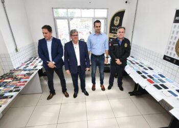 Mais de 330 telefones celulares roubados ou furtados vão ser devolvidos aos donos em João Pessoa