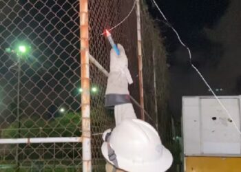 Criança morre eletrocutada em quadra de esportes após encostar em grade energizada, nas Três Lagoas