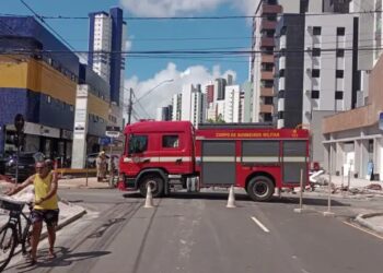 Semob-JP alerta para interdição total na Avenida João Câncio após vazamento de gás