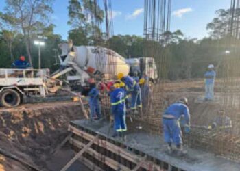 Obras na Ponte do Futuro seguem dentro do cronograma em várias frentes de trabalho