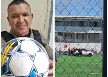 Sargento da PM morre após mal súbito durante jogo no campo da Graça em João Pessoa