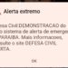 Defesa Civil de João Pessoa realiza teste do alerta extremo de chuva