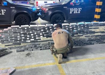 PRF apreende 1,3 tonelada de cocaína em Alhandra na maior operação da história da Paraíba