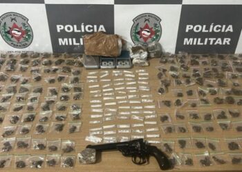 Ação policial apreende arma e drogas no Grotão, em João Pessoa