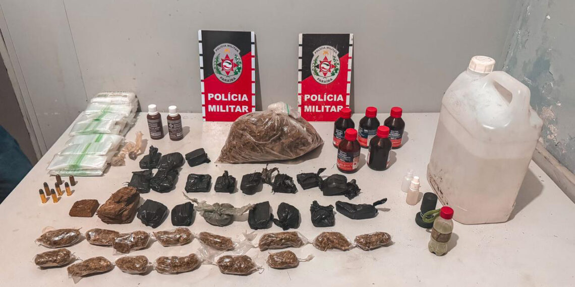 Polícia Militar apreende drogas e munições em aldeia indígena no Litoral Norte da Paraíba