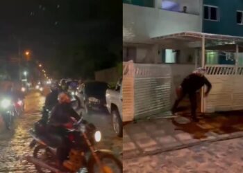 Motociclistas por aplicativo fazem buzinaço após vídeo de passageira viralizar em João Pessoa