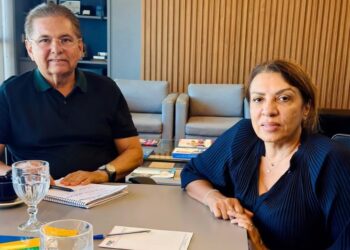 Adriano Galdino se reúne com Cida Ramos e recebe apoio de Marcos Henriques, ambos do PT, fortalecendo discurso de “candidato de Lula”