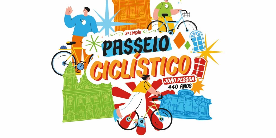 João Pessoa 440 anos: Câmara promove passeio ciclístico em comemoração ao aniversário da cidade