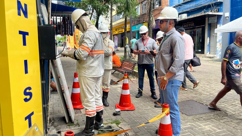 Operação flagra furto de energia em clínica odontológica no centro de João Pessoa