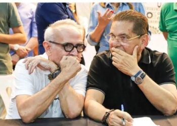 Cícero confirma acordo com Adriano e candidato será decidido por pesquisas: “Quem estiver melhor terá o apoio do outro”